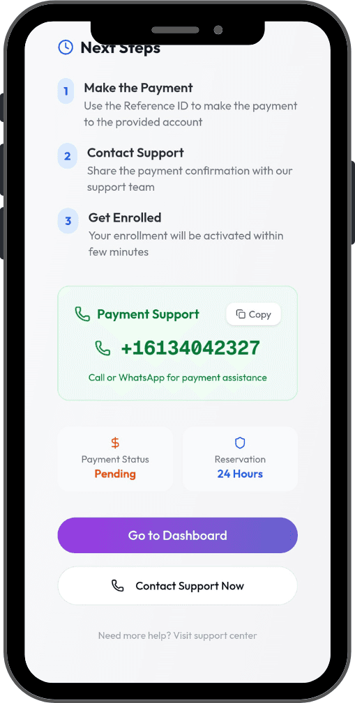 Contact Support